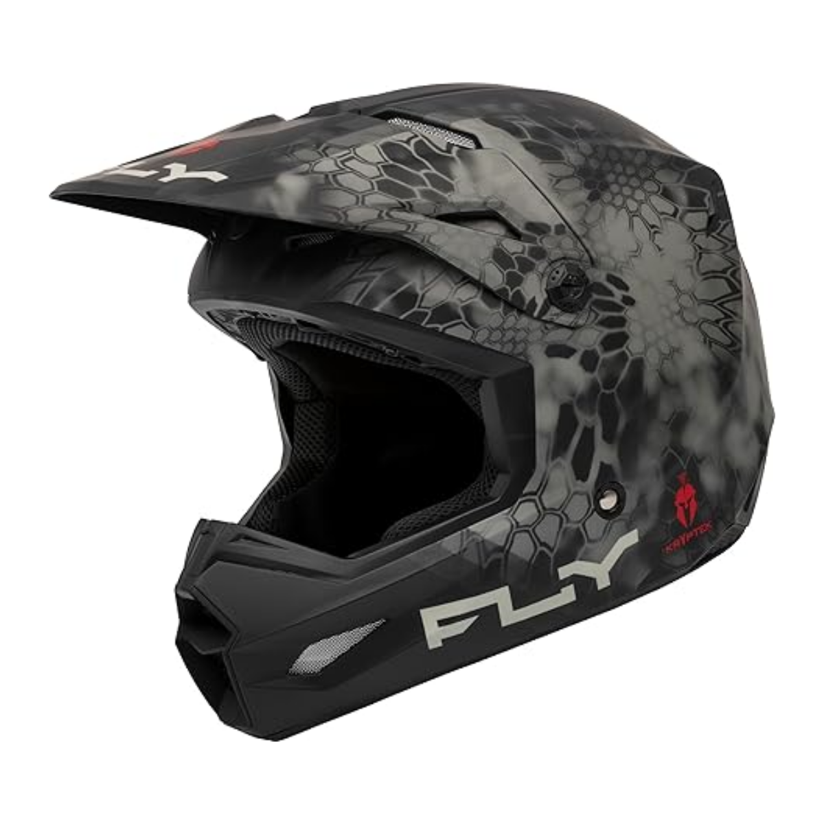 [73-8659S] Casco Fly Kinetic Kryptek Mate Moss Gris