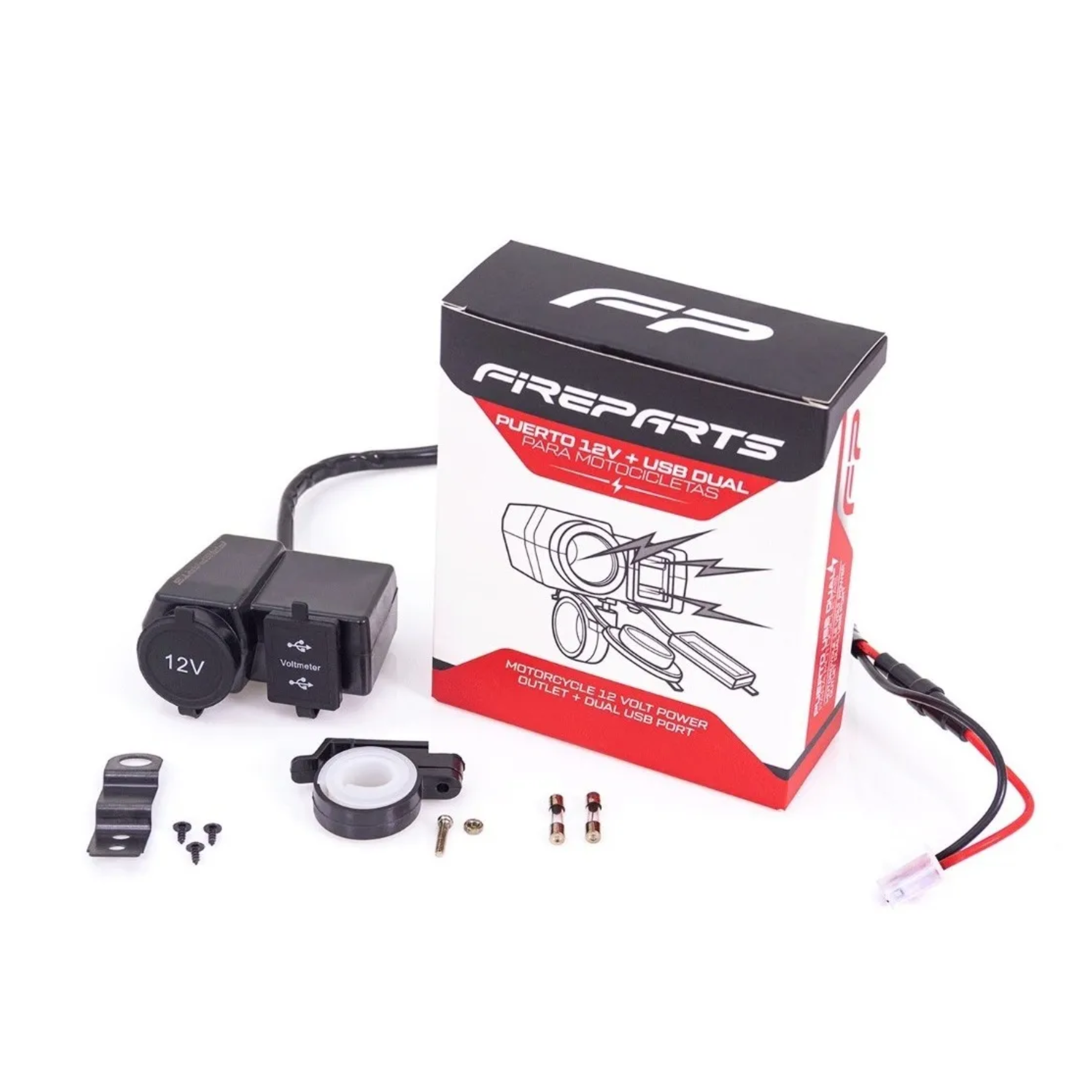 PUERTO CONEXIÓN 12 V PARA MOTO