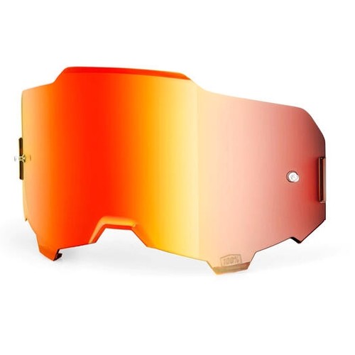 Lente Goggle 100% Armega Injected Rojo Espejo