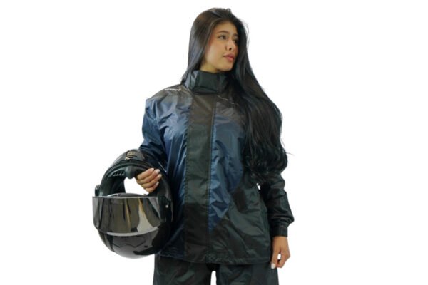 IMPERMEABLE MUJER PREMIUM AZUL