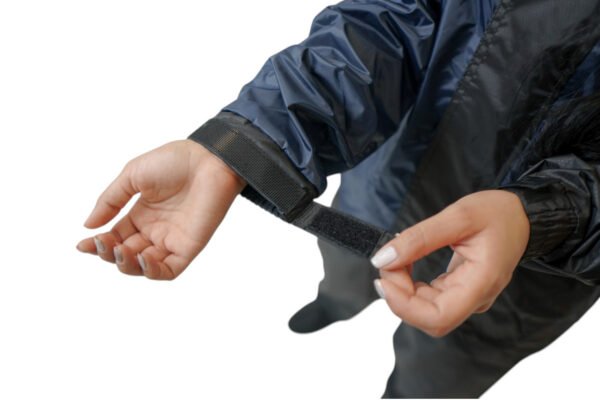 IMPERMEABLE MUJER PREMIUM AZUL - Imagen 2