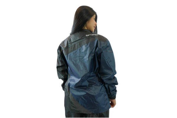 IMPERMEABLE MUJER PREMIUM AZUL - Imagen 4