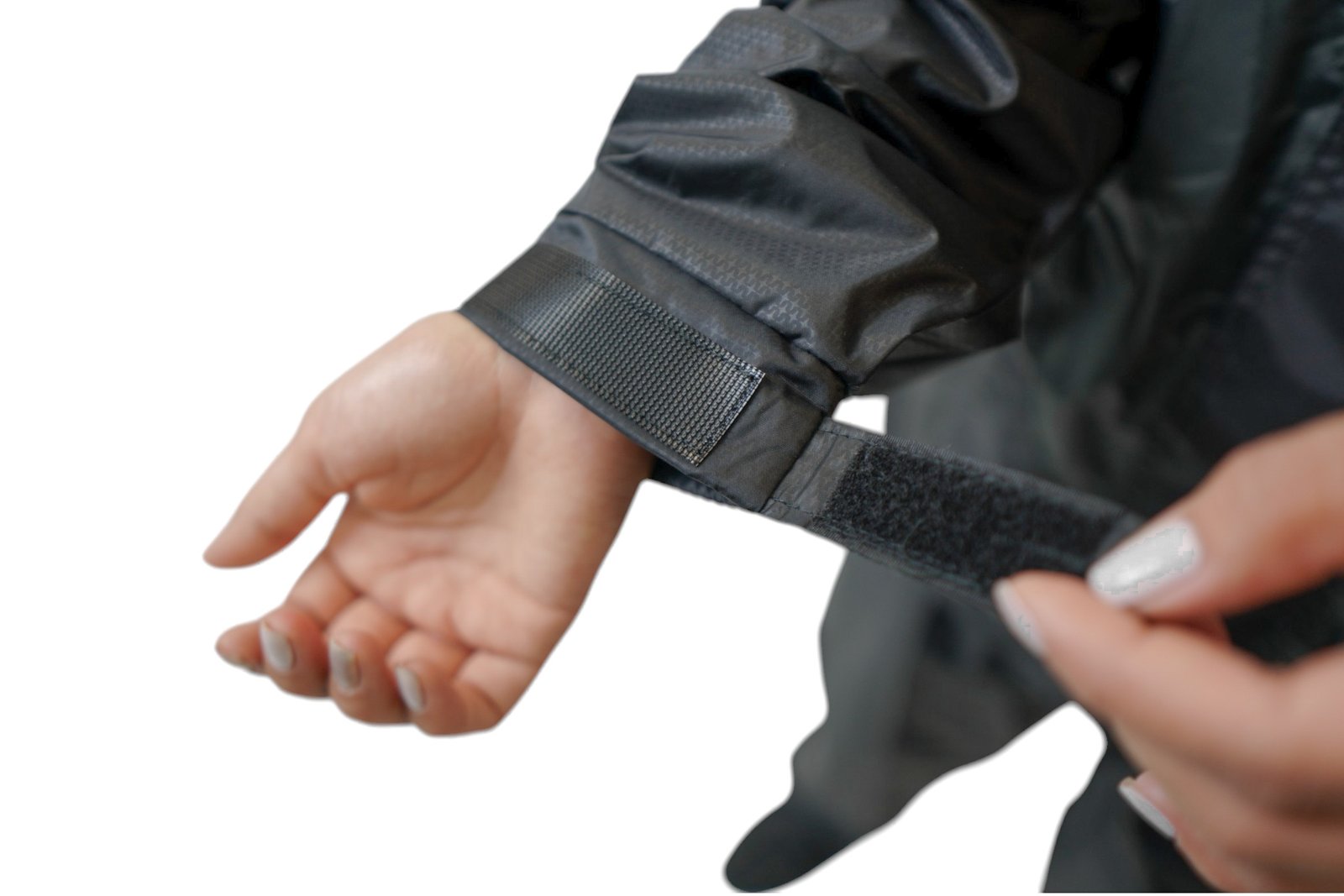 IMPERMEABLE MUJER PREMIUM NEGRO - Imagen 3
