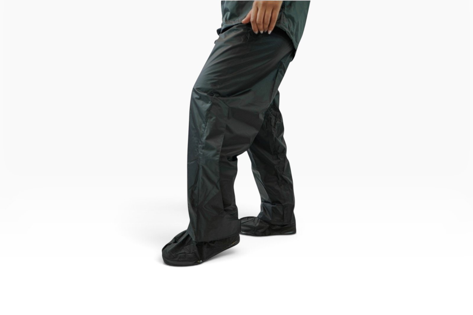 IMPERMEABLE MUJER PREMIUM NEGRO - Imagen 2